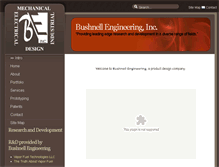 Tablet Screenshot of bushnell-eng.com